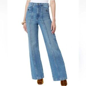 Sam Edelman Codie High Rise Wide Leg Jeans Size 31